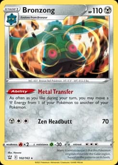 Bronzong Battle Styles 102