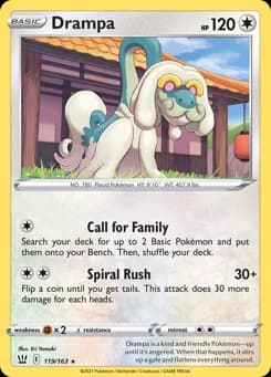 Drampa Battle Styles 119