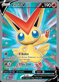 Victini V Battle Styles 144
