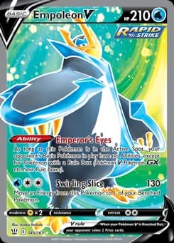 Empoleon V Battle Styles 145