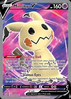 Mimikyu V Battle Styles 148