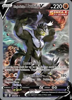 Single Strike Urshifu V Battle Styles 151