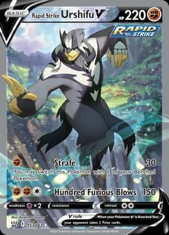 Rapid Strike Urshifu V Battle Styles 153