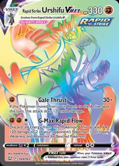 Rapid Strike Urshifu VMAX Battle Styles 169