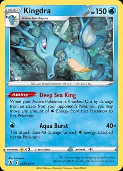 Kingdra Battle Styles 33