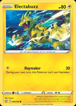 Electabuzz Battle Styles 44