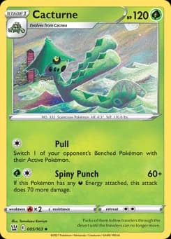 Cacturne Battle Styles 5