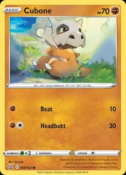 Cubone Battle Styles 69