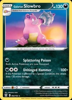 Galarian Slowbro Battle Styles 92