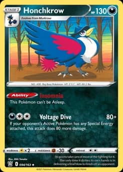 Honchkrow Battle Styles 94
