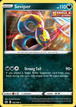 Seviper Chilling Reign 102