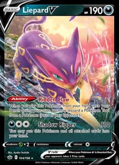 Liepard V Chilling Reign 104