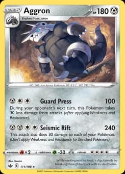 Aggron Chilling Reign 111
