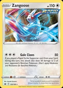 Zangoose Chilling Reign 120