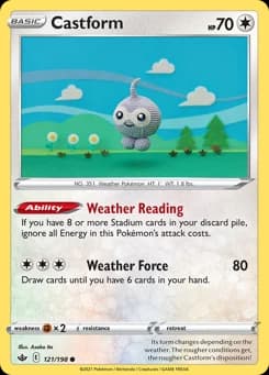 Castform Chilling Reign 121