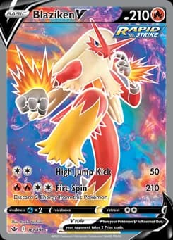 Blaziken V Chilling Reign 161