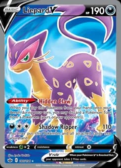 Liepard V Chilling Reign 180