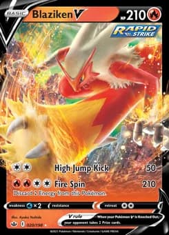 Blaziken V Chilling Reign 20