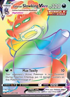 Galarian Slowking VMAX Chilling Reign 207