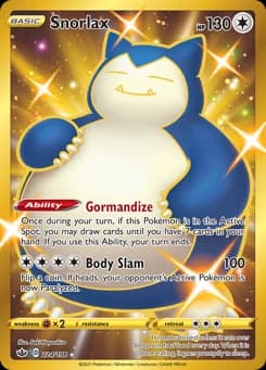 Snorlax Chilling Reign 224