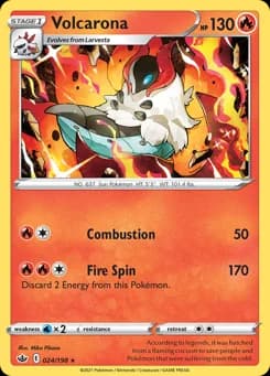Volcarona Chilling Reign 24