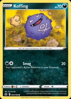 Koffing Chilling Reign 94