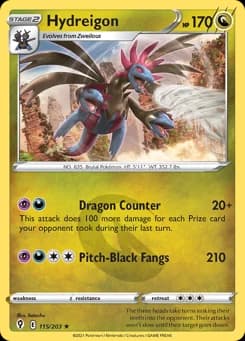 Hydreigon Evolving Skies 115