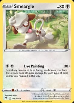 Smeargle Evolving Skies 128