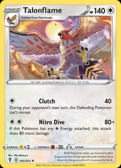 Talonflame Evolving Skies 140