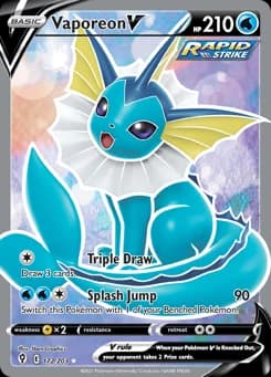 Vaporeon V Evolving Skies 172