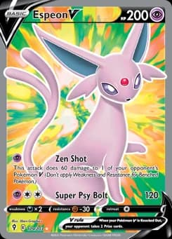 Espeon V Evolving Skies 179