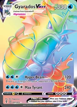 Gyarados VMAX Evolving Skies 207