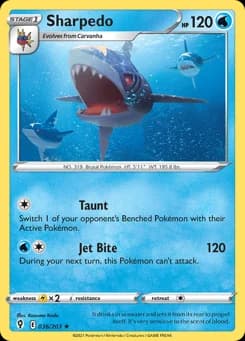 Sharpedo Evolving Skies 36