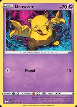 Drowzee Evolving Skies 61