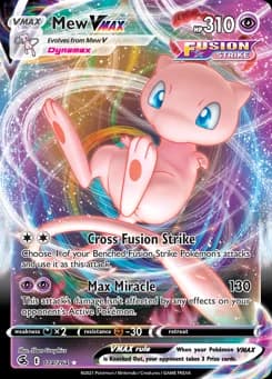 Mew VMAX Fusion Strike 114