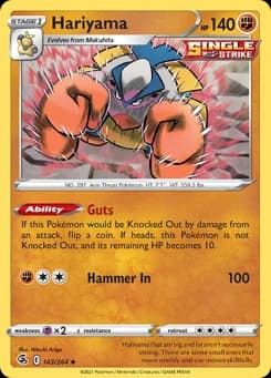 Hariyama Fusion Strike 143