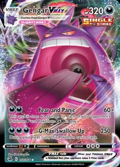 Gengar VMAX Fusion Strike 157