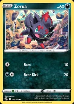 Zorua Fusion Strike 170
