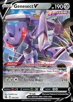 Genesect V Fusion Strike 185