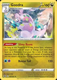 Goodra Fusion Strike 197