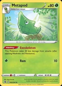 Metapod Fusion Strike 2
