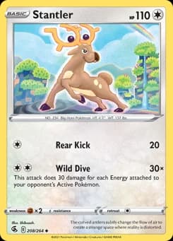 Stantler Fusion Strike 208