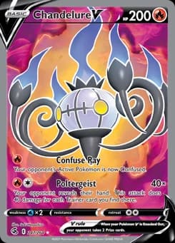 Chandelure V Fusion Strike 247