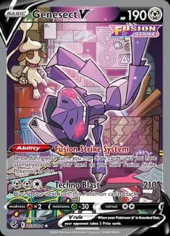 Genesect V Fusion Strike 255