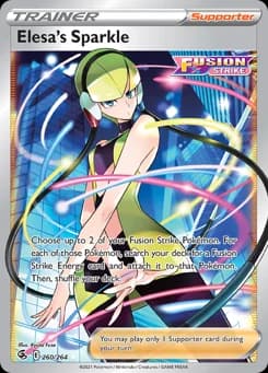 Elesa's Sparkle Fusion Strike 260