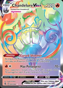 Chandelure VMAX Fusion Strike 265
