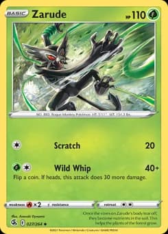Zarude Fusion Strike 27