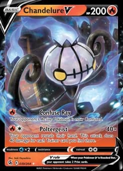 Chandelure V Fusion Strike 39
