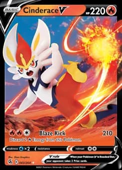 Cinderace V Fusion Strike 43