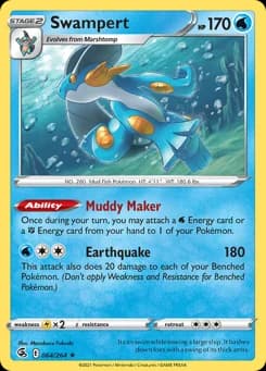 Swampert Fusion Strike 64